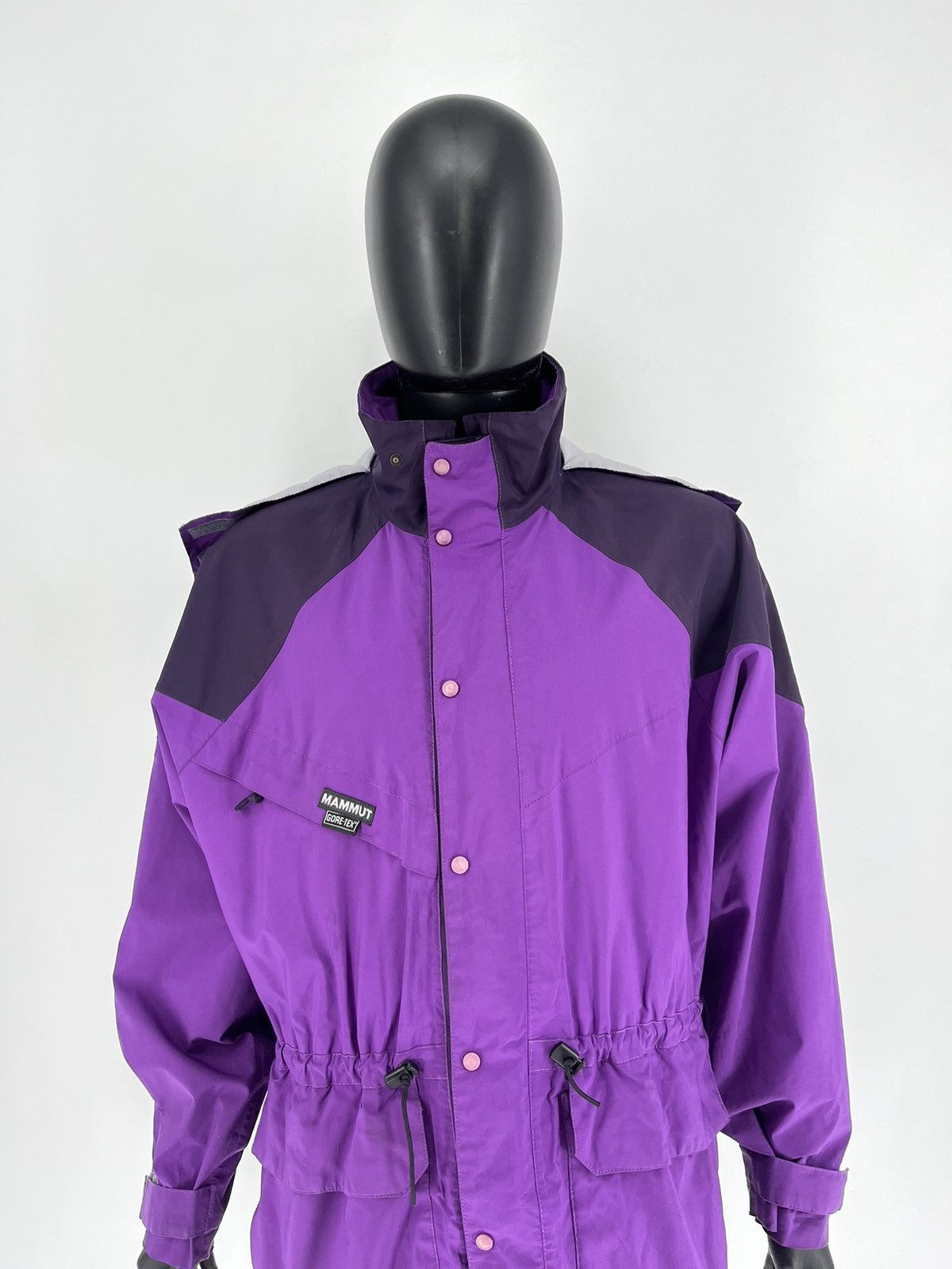 Mammut × Vintage Vintage Mammut Dry Tech Gore Tex Ski Hooded Heavy Jacket Size US L / EU 52-54 / 3 - 6 Thumbnail