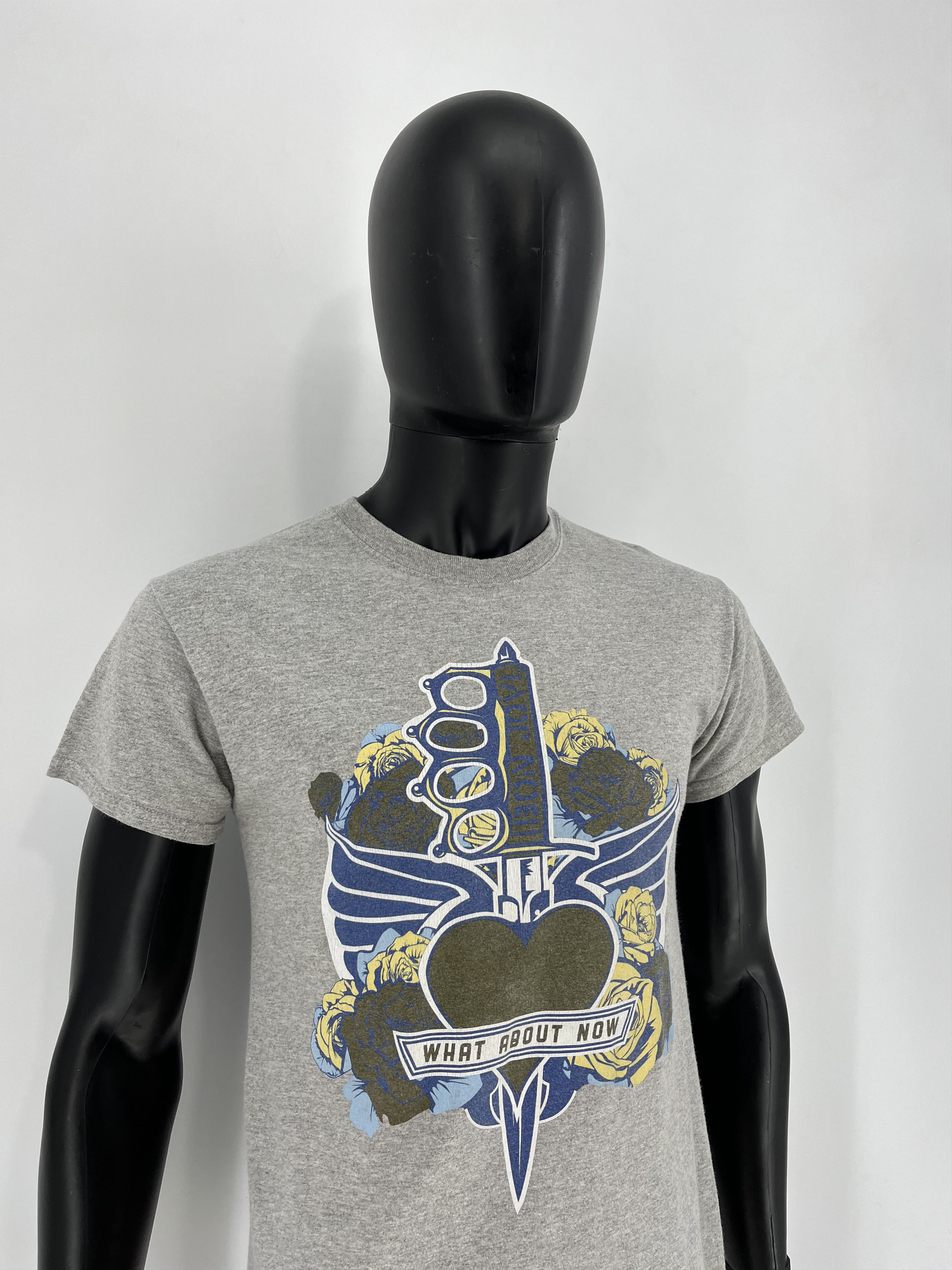Band Tees Mens Vintage T Shirt Bon Jovi 2013 The world Tour Size S Size US S / EU 44-46 / 1 - 3 Thumbnail