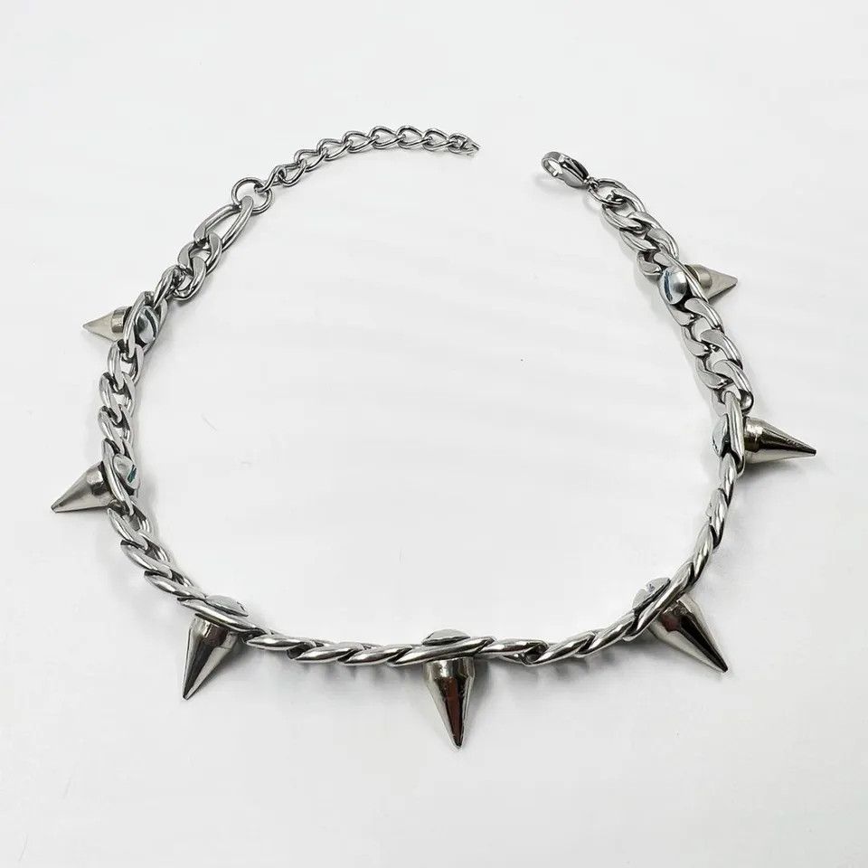 Jewelry Metal Rivet Necklace Size ONE SIZE - 3 Thumbnail