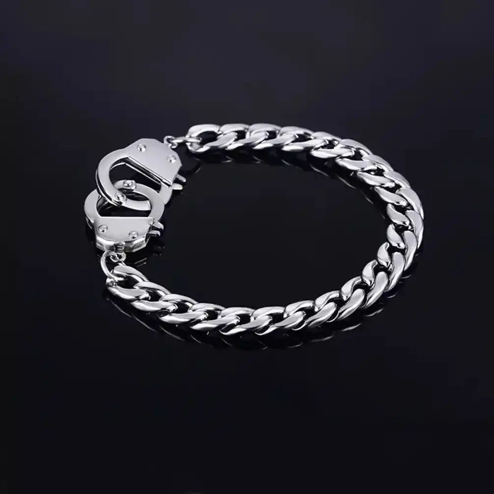 Jewelry Handcuffs Bracelet Size ONE SIZE - 6 Thumbnail