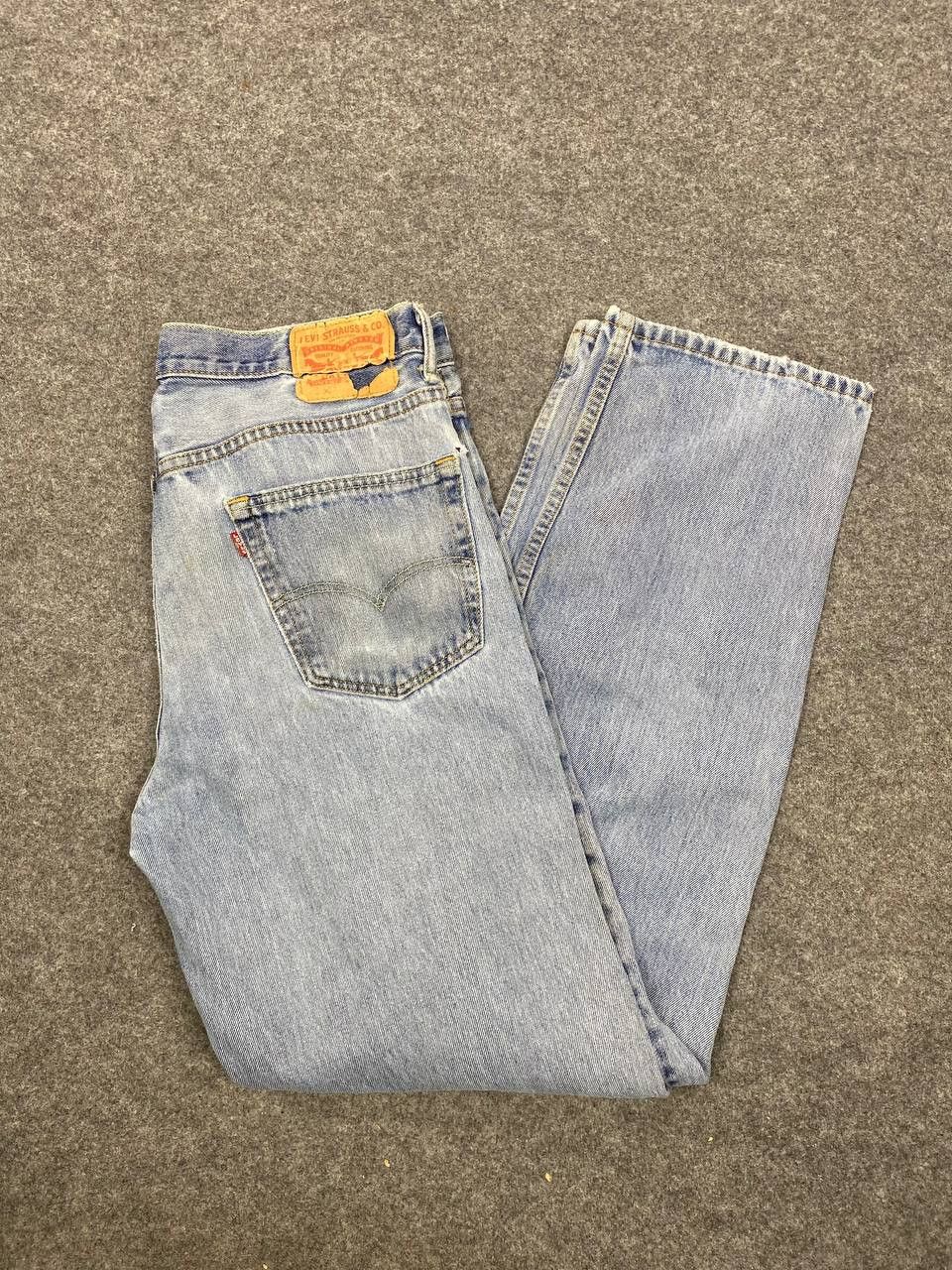 Levi's levis 550 relaxed fit distressed denim Size US 37 - 2 Thumbnail