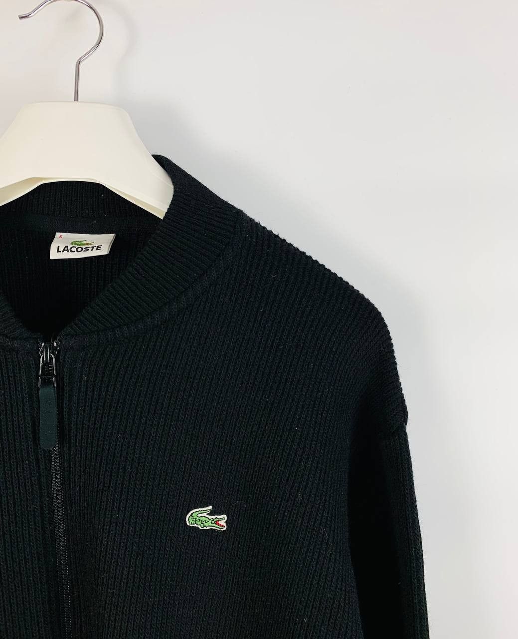 Lacoste Lacoste Vintage sweater black 5 Size US M / EU 48-50 / 2 - 4 Thumbnail