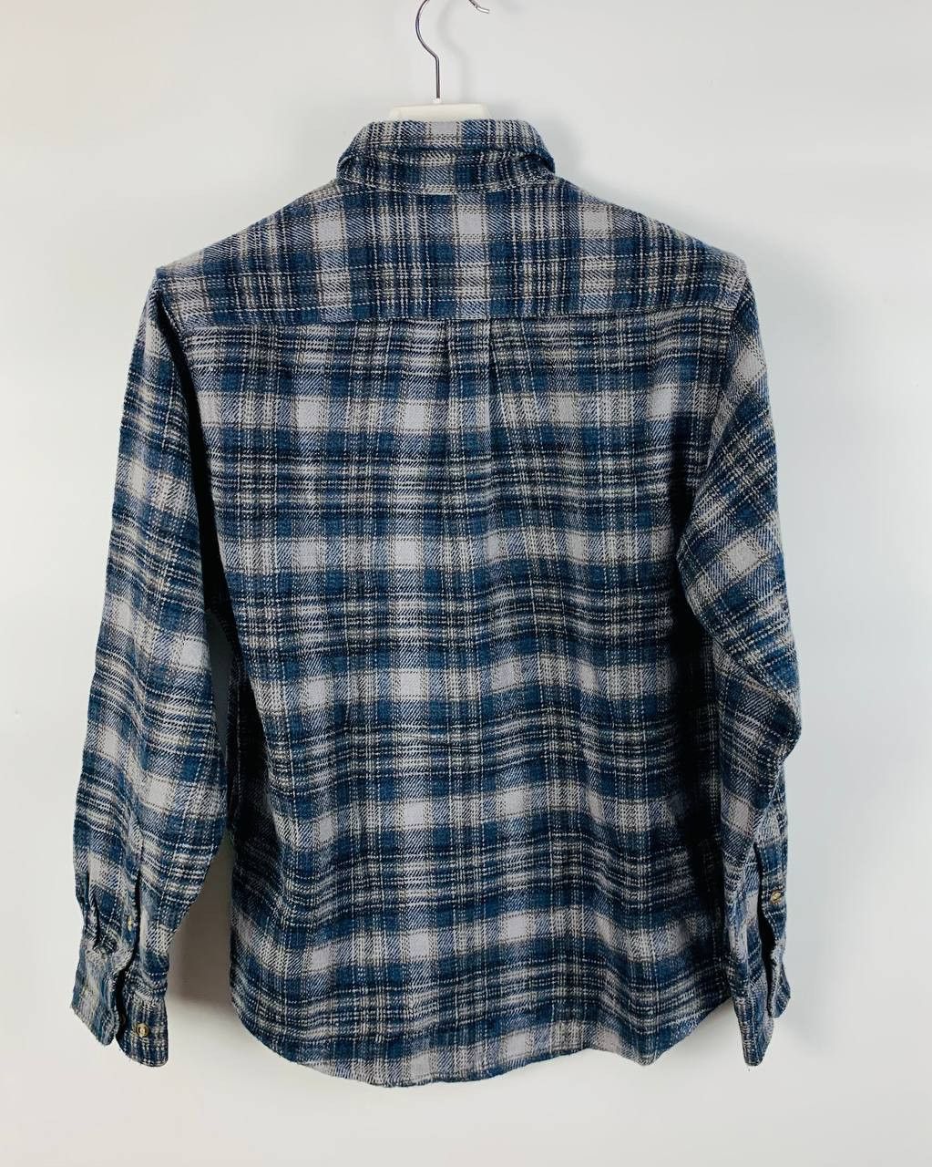 Vintage Vintage shirt button ups checkered wool Size US M / EU 48-50 / 2 - 7 Thumbnail