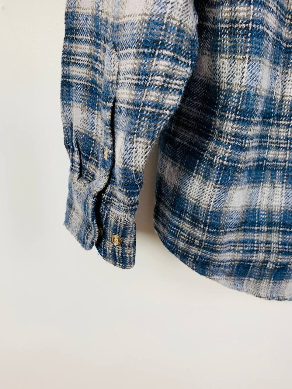 Vintage Vintage shirt button ups checkered wool Size US M / EU 48-50 / 2 - 10 Thumbnail