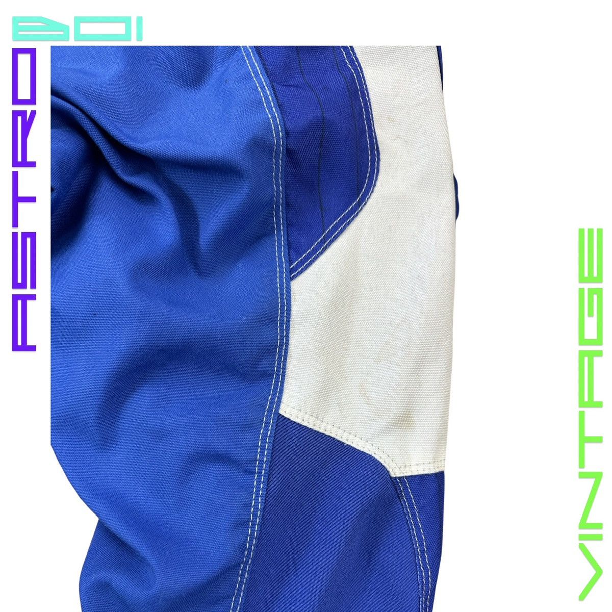 Fox Racing Vintage Fox Racing Black/Blue Motocross Pants - 28" Size 28" / US 6 / IT 42 - 10 Thumbnail