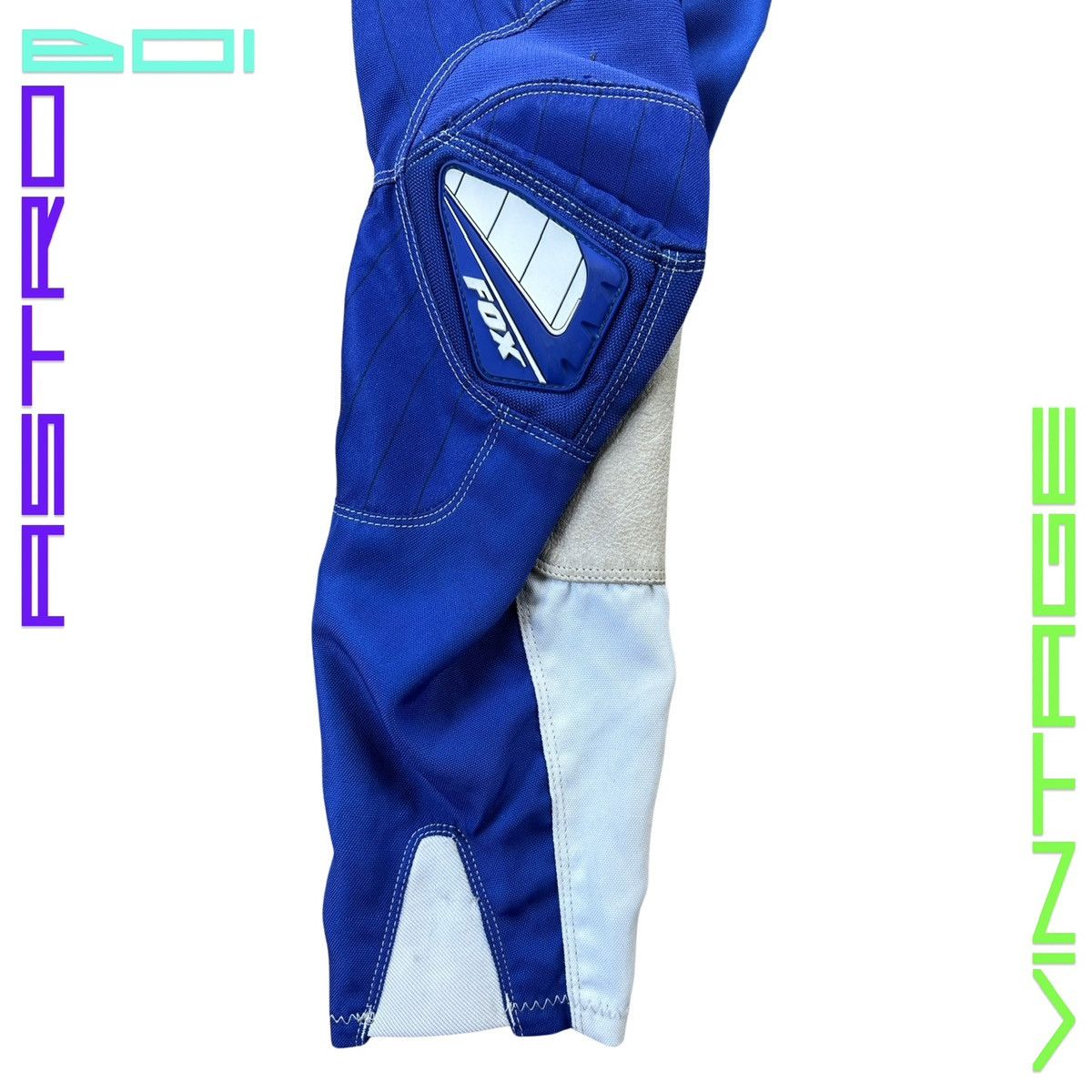 Fox Racing Vintage Fox Racing Black/Blue Motocross Pants - 28" Size 28" / US 6 / IT 42 - 5 Thumbnail