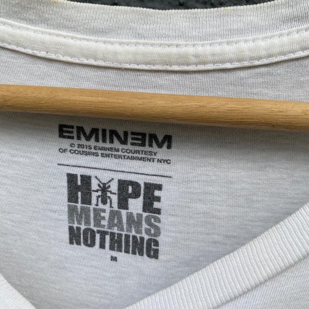 Rap Tees Eminem Hype Means Nothing Tee Size US M / EU 48-50 / 2 - 5 Thumbnail