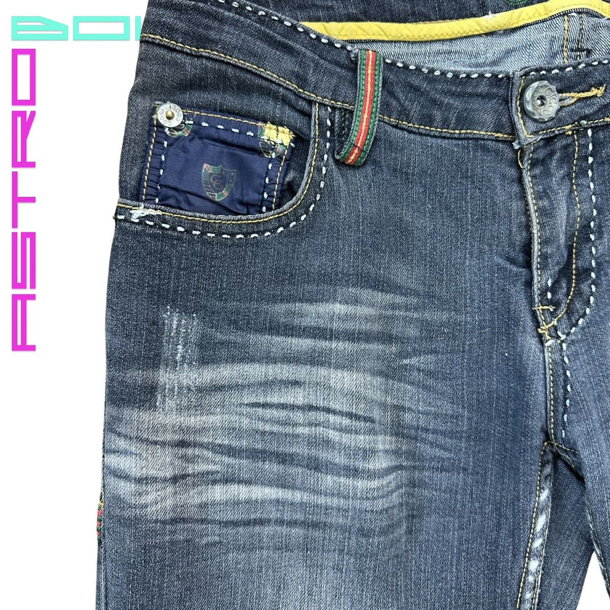 Coogi VINTAGE COOGI RASTA STRAIGHT LEG JEANS Size 30" / US 8 / IT 44 - 3 Thumbnail
