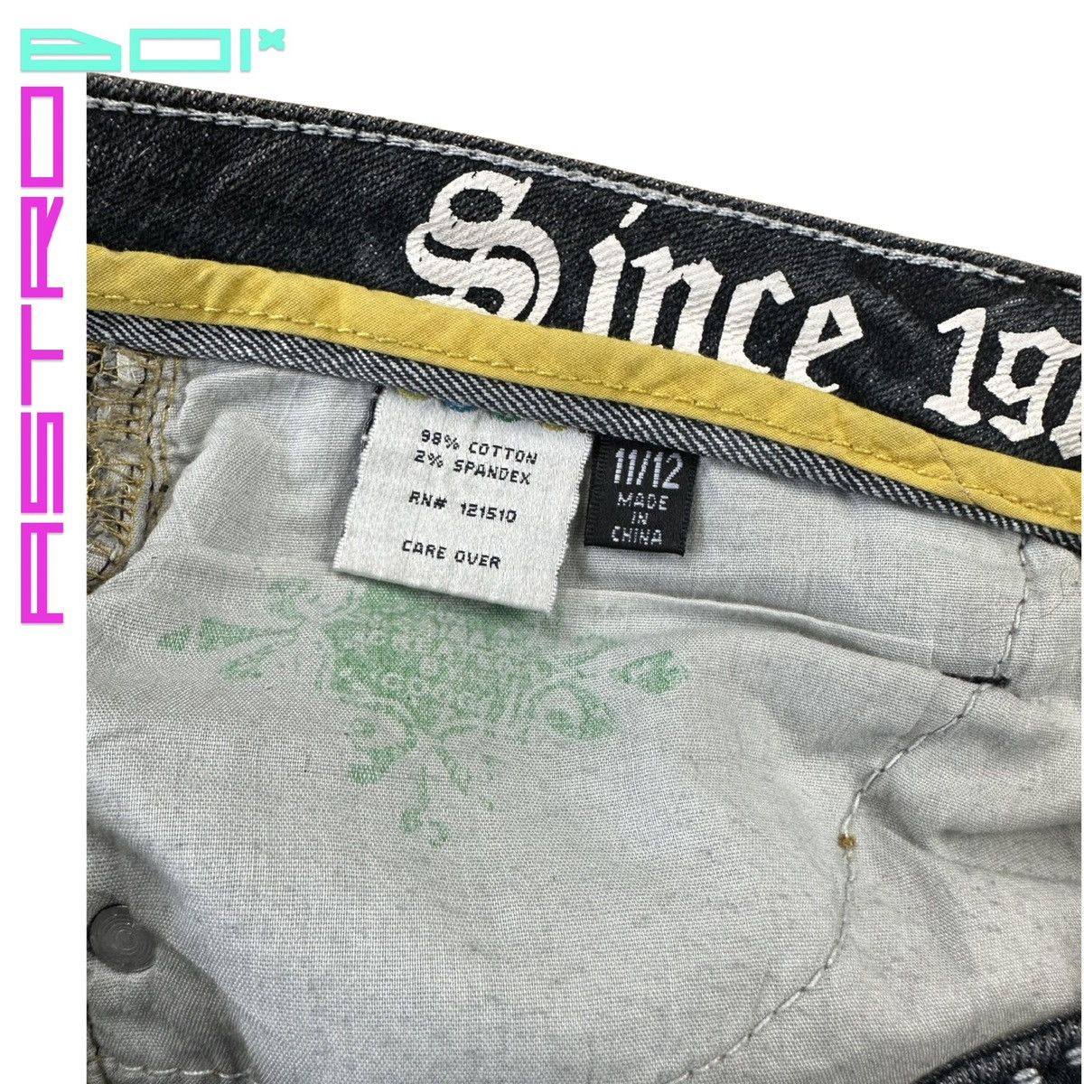 Coogi VINTAGE COOGI RASTA STRAIGHT LEG JEANS Size 30" / US 8 / IT 44 - 9 Thumbnail
