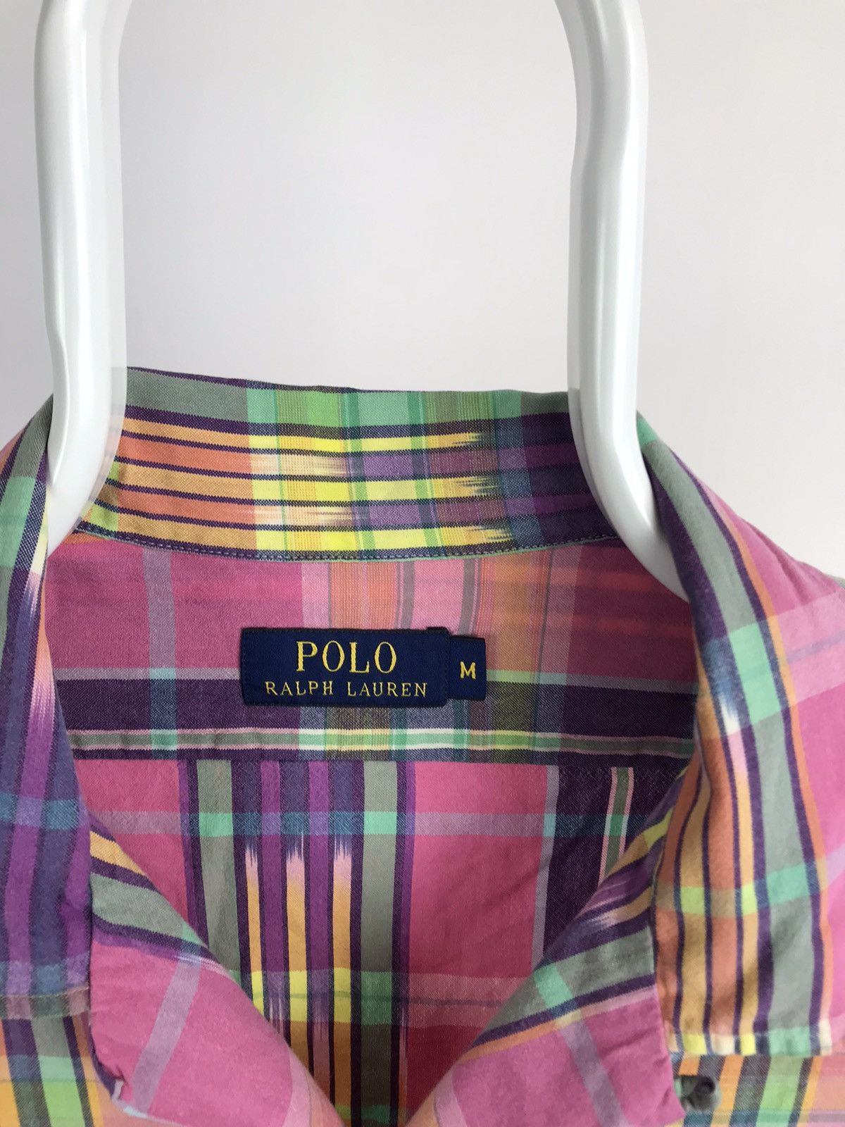 Vintage Vintage Polo Ralph Lauren Pink Short Sleeve Shirt Size US M / EU 48-50 / 2 - 3 Thumbnail