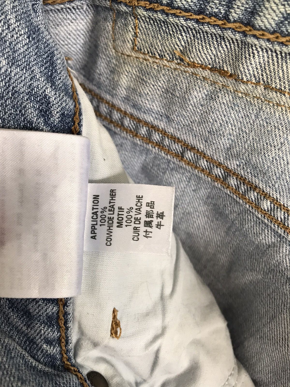 Diesel × Vintage Vintage Diesel Distressed Blue Denim Jeans Made In Italy Size US 30 / EU 46 - 6 Thumbnail