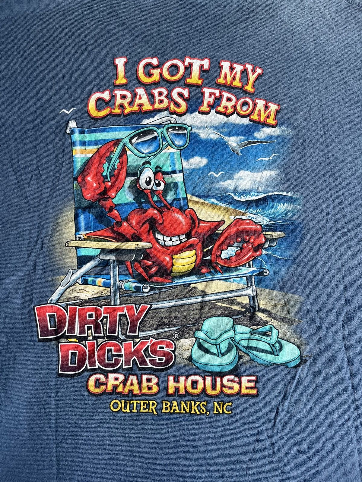 Dirty Dicks Crab House Humor Tee