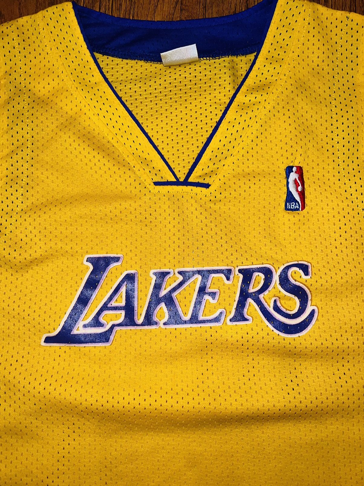 NBA × Vintage Vintage NBA LA Lakers Jersey Size US XL / EU 56 / 4 - 4 Thumbnail
