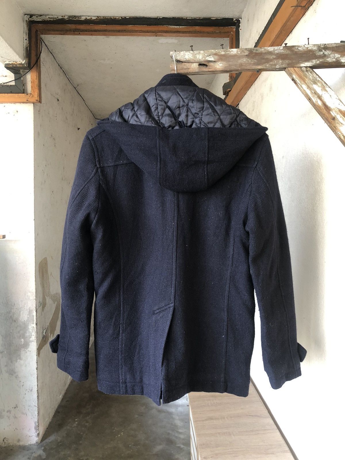 Katharine Hamnett London Vintage Katharine Hamnett London Duffle Coat Wt Hoodie Size US L / EU 52-54 / 3 - 9 Thumbnail