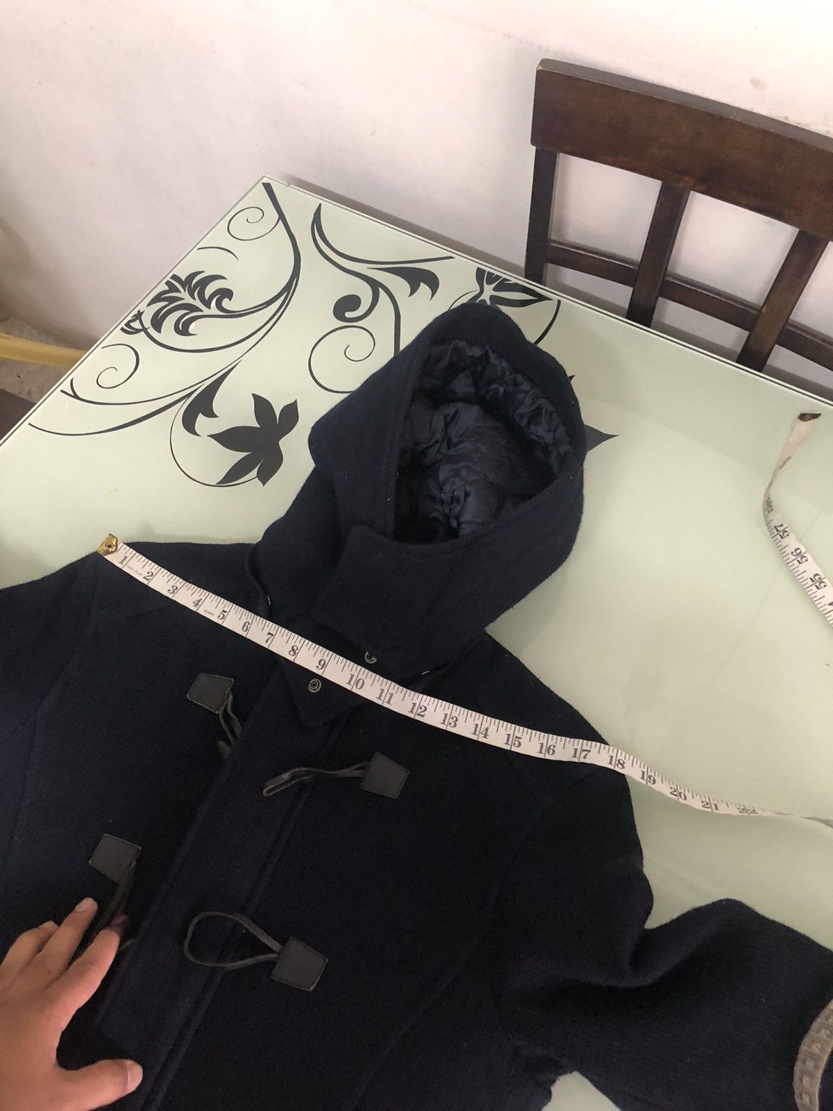 Katharine Hamnett London Vintage Katharine Hamnett London Duffle Coat Wt Hoodie Size US L / EU 52-54 / 3 - 23 Thumbnail