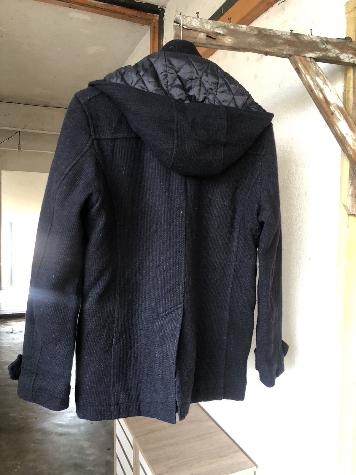 Katharine Hamnett London Vintage Katharine Hamnett London Duffle Coat Wt Hoodie Size US L / EU 52-54 / 3 - 11 Thumbnail