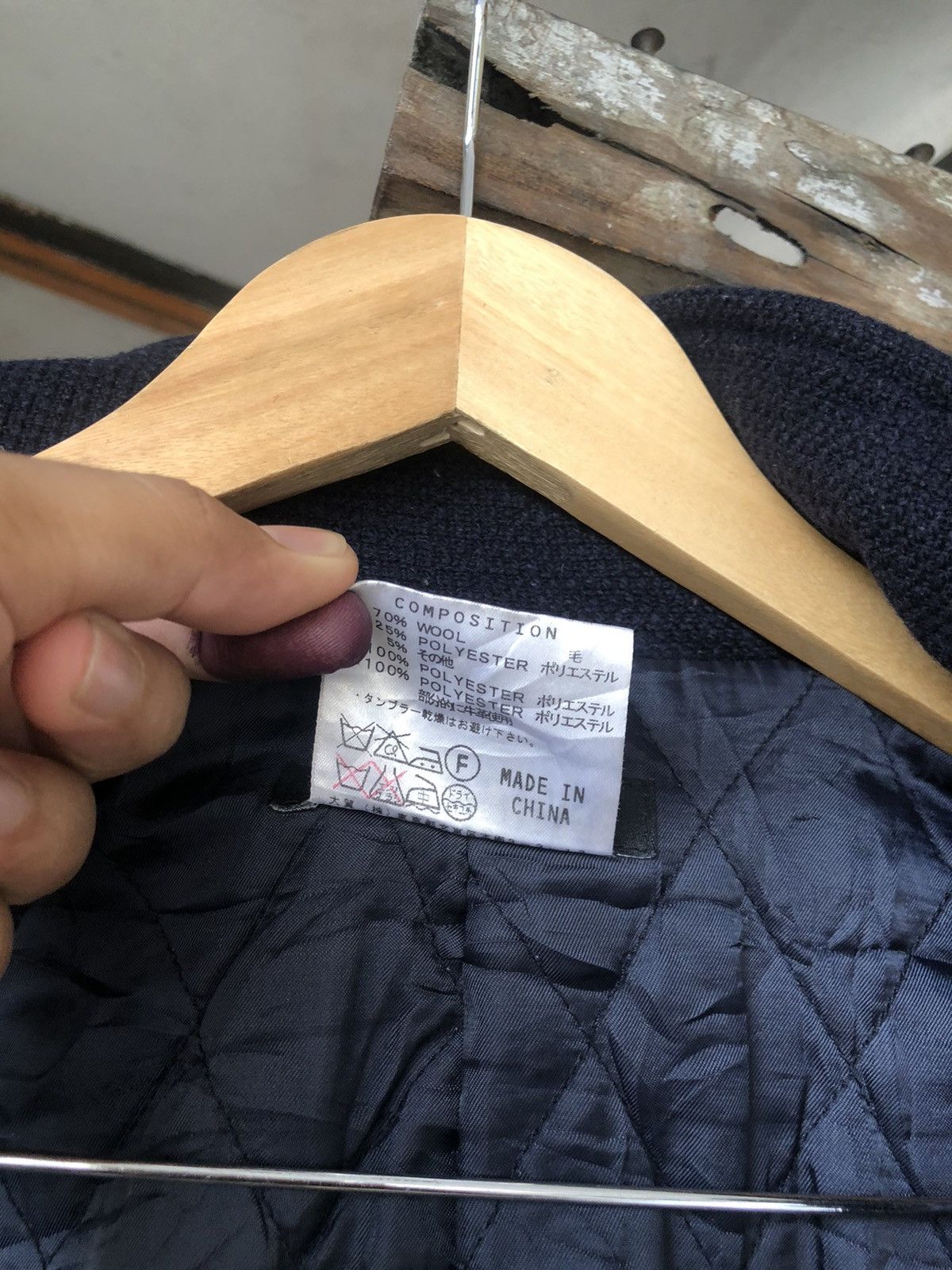 Katharine Hamnett London Vintage Katharine Hamnett London Duffle Coat Wt Hoodie Size US L / EU 52-54 / 3 - 18 Thumbnail