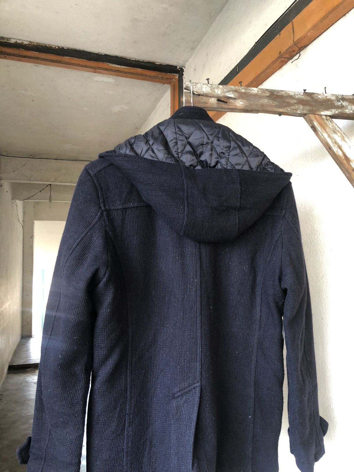 Katharine Hamnett London Vintage Katharine Hamnett London Duffle Coat Wt Hoodie Size US L / EU 52-54 / 3 - 10 Thumbnail