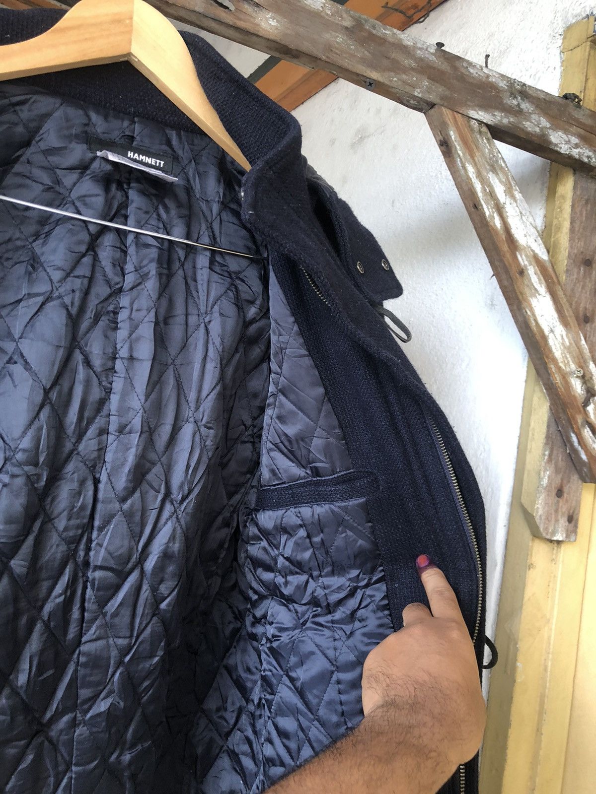 Katharine Hamnett London Vintage Katharine Hamnett London Duffle Coat Wt Hoodie Size US L / EU 52-54 / 3 - 19 Thumbnail