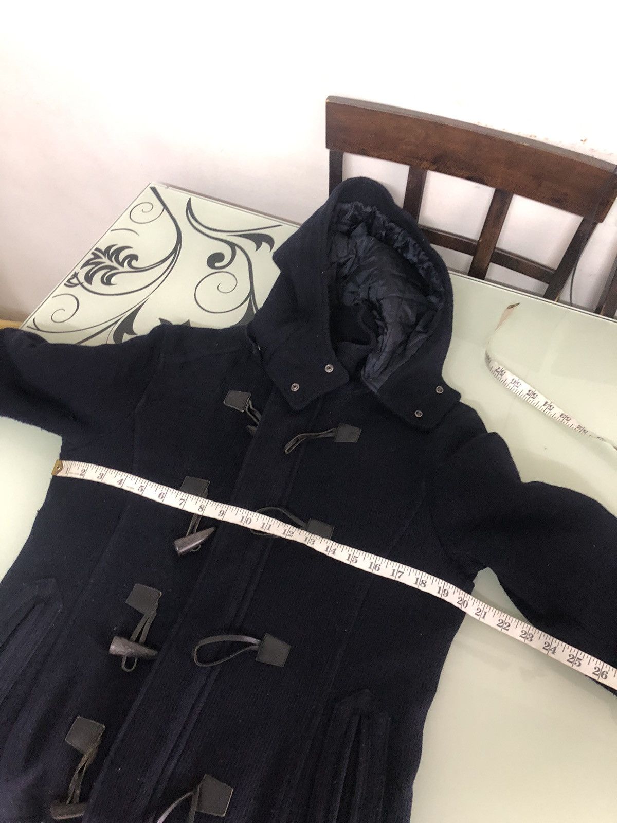 Katharine Hamnett London Vintage Katharine Hamnett London Duffle Coat Wt Hoodie Size US L / EU 52-54 / 3 - 22 Thumbnail