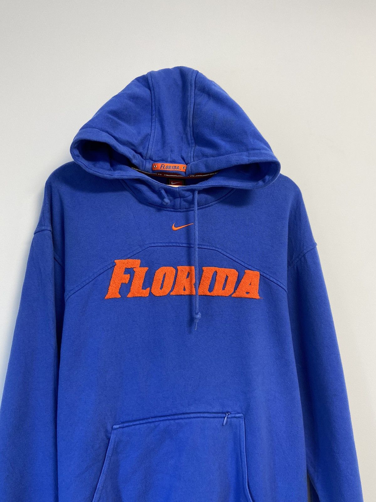 Vintage Nike Vintage Hoodie Center Logo Florida Size US M / EU 48-50 / 2 - 2 Thumbnail