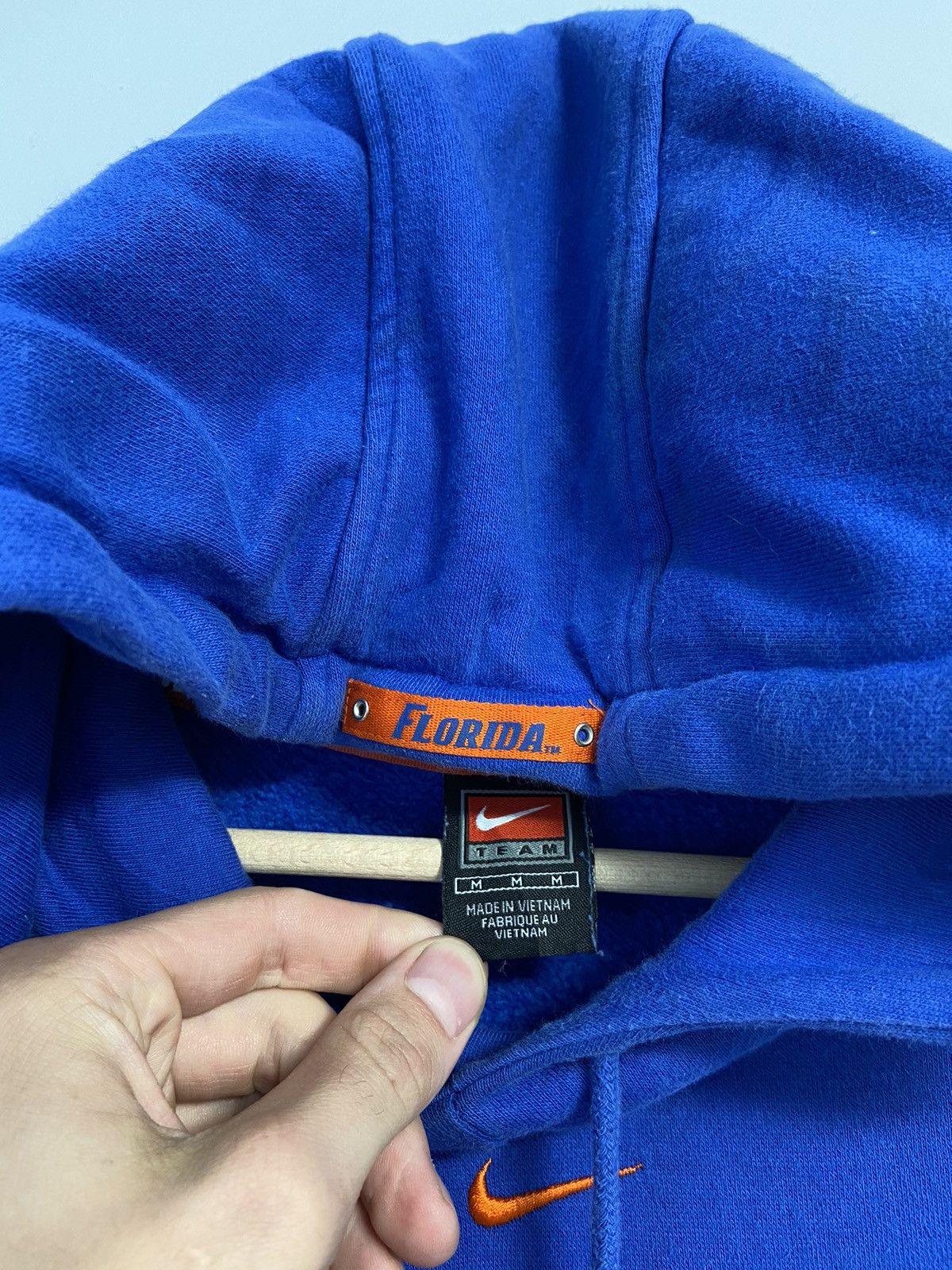 Vintage Nike Vintage Hoodie Center Logo Florida Size US M / EU 48-50 / 2 - 11 Thumbnail