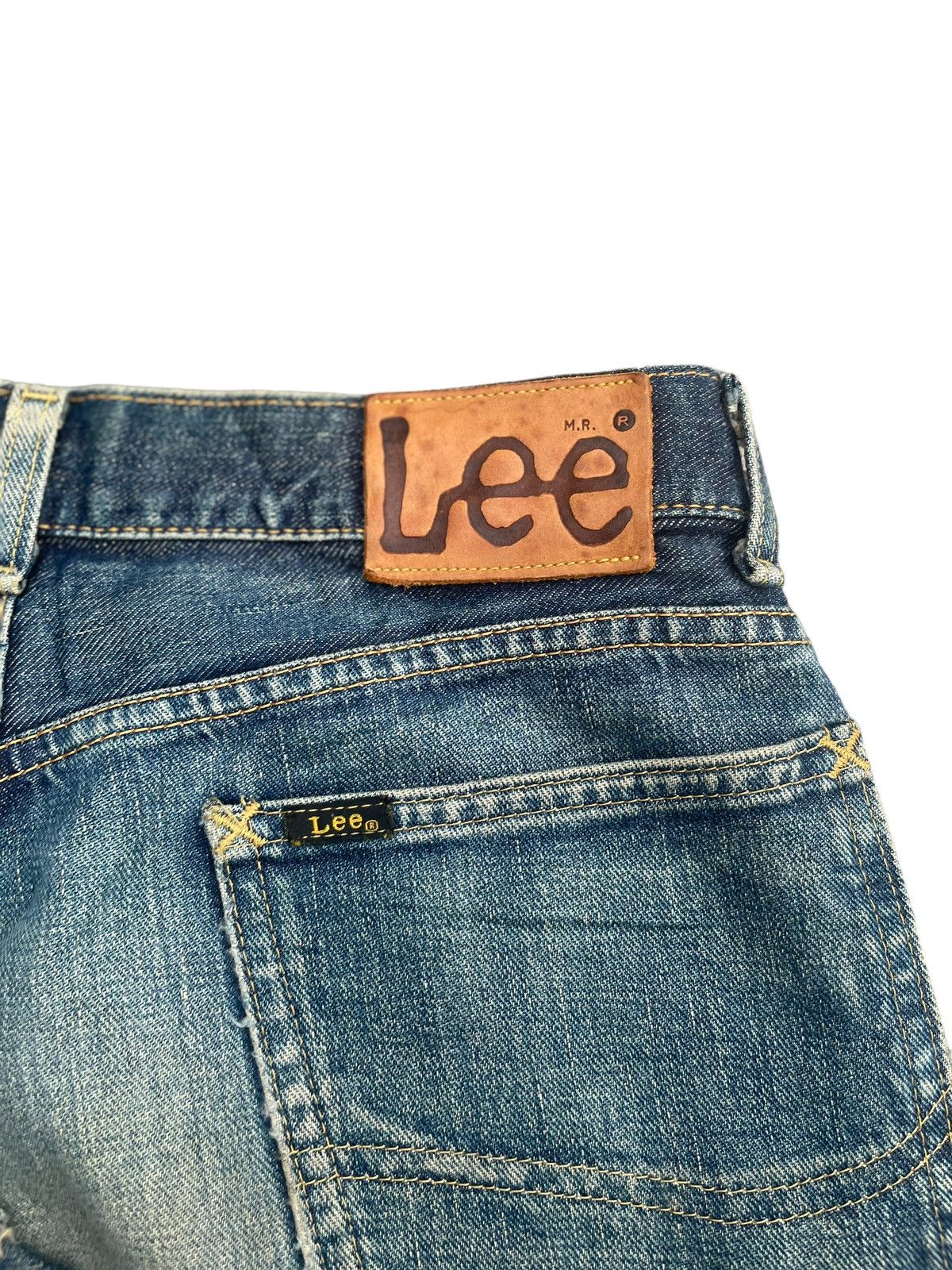 Lee Vintage Lee Riders 505 Selvedge Distresed & Rework Size US 31 - 14 Thumbnail