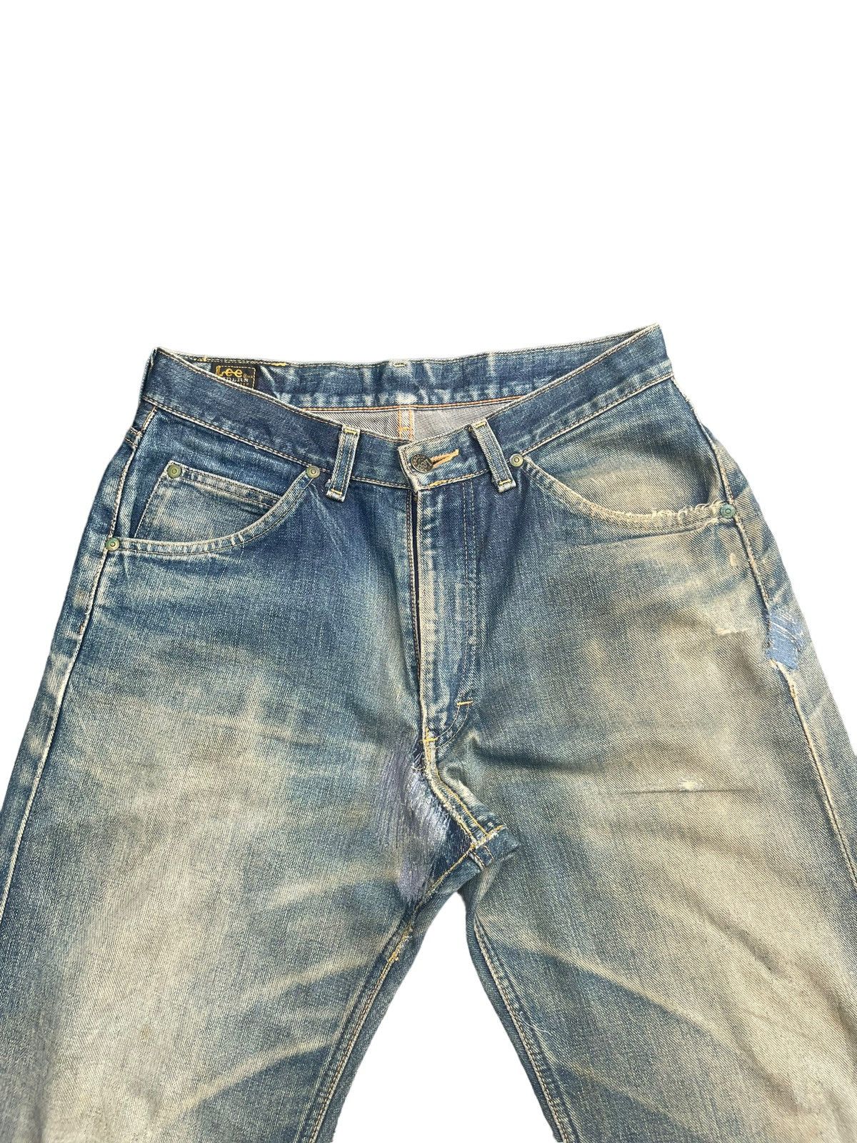 Lee Vintage Lee Riders 505 Selvedge Distresed & Rework Size US 31 - 7 Thumbnail