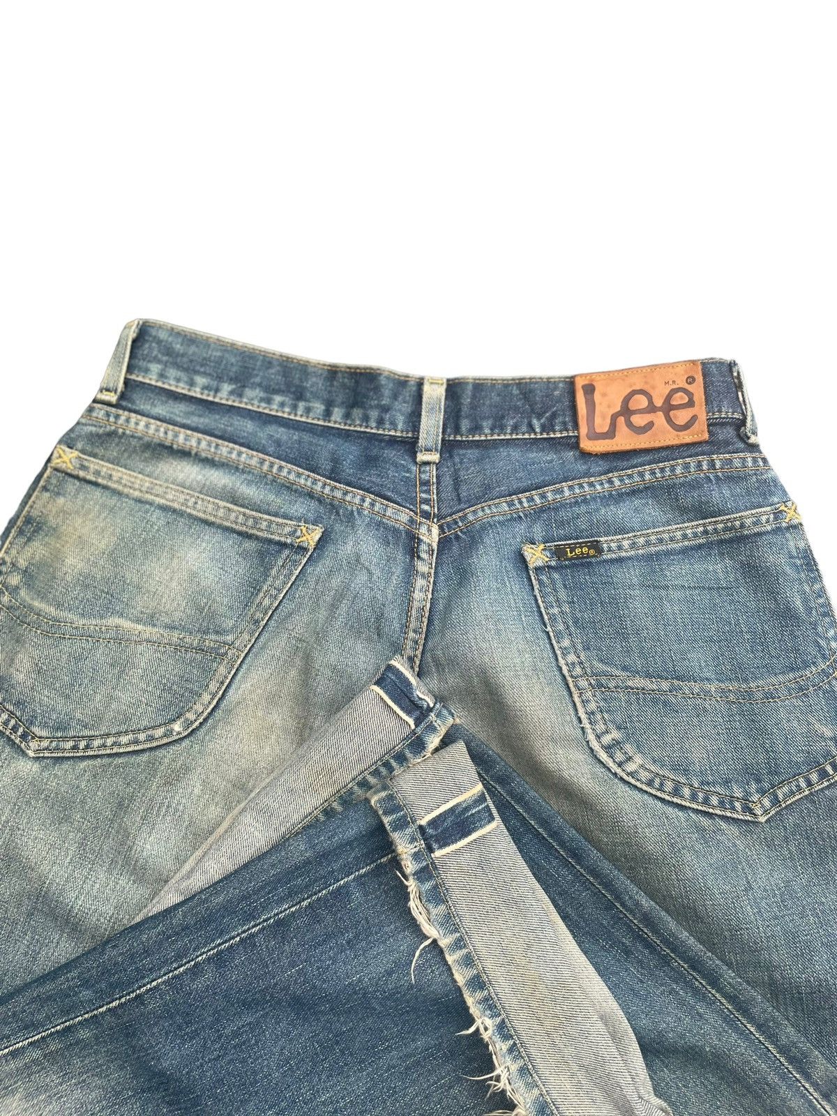 Lee Vintage Lee Riders 505 Selvedge Distresed & Rework Size US 31 - 13 Thumbnail