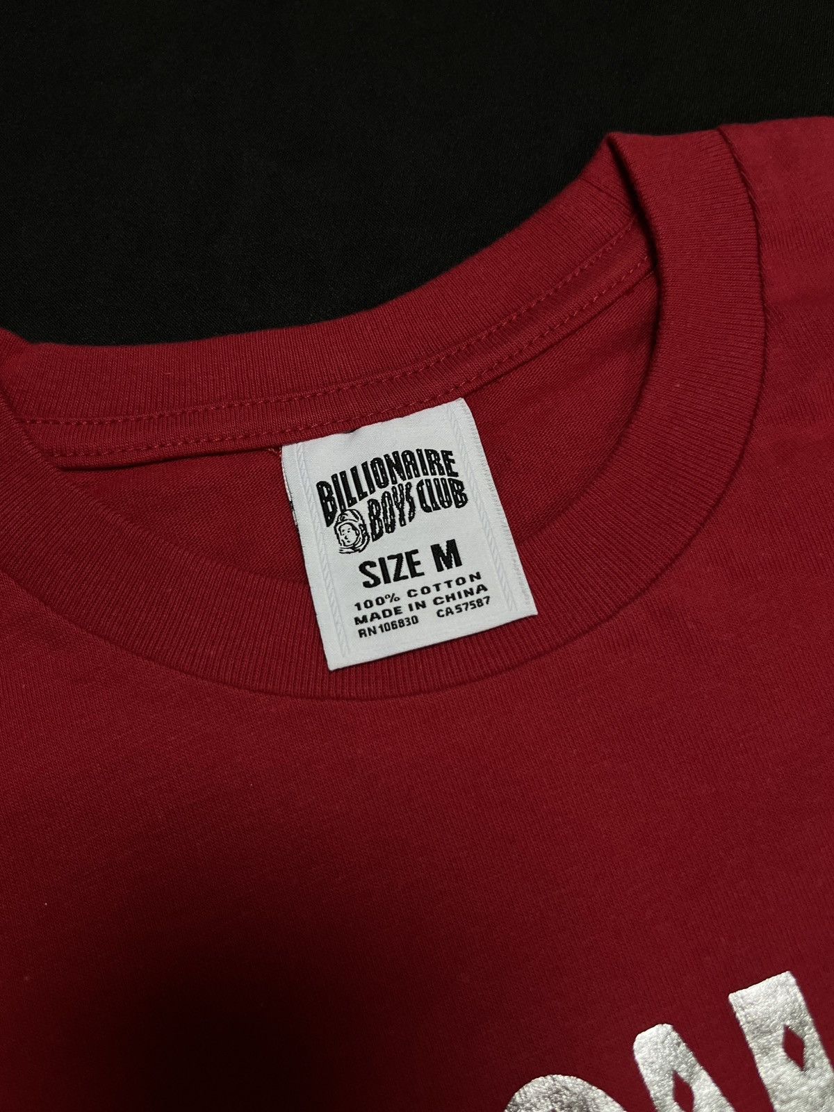 Billionaire Boys Club Rare Billionaire Boys Club BBC Classic Logo Red T-Shirt M Size US M / EU 48-50 / 2 - 5 Thumbnail