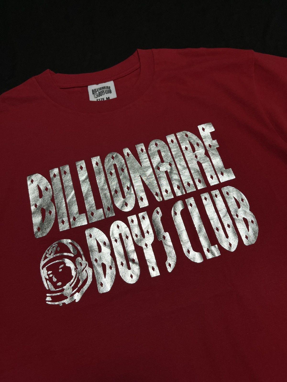 Billionaire Boys Club Rare Billionaire Boys Club BBC Classic Logo Red T-Shirt M Size US M / EU 48-50 / 2 - 2 Thumbnail