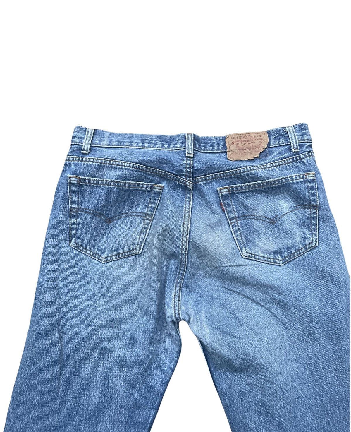 Levi's Vintage Levi’s 501 1989 Usa Aging Faded Wash Size US 34 / EU 50 - 7 Thumbnail