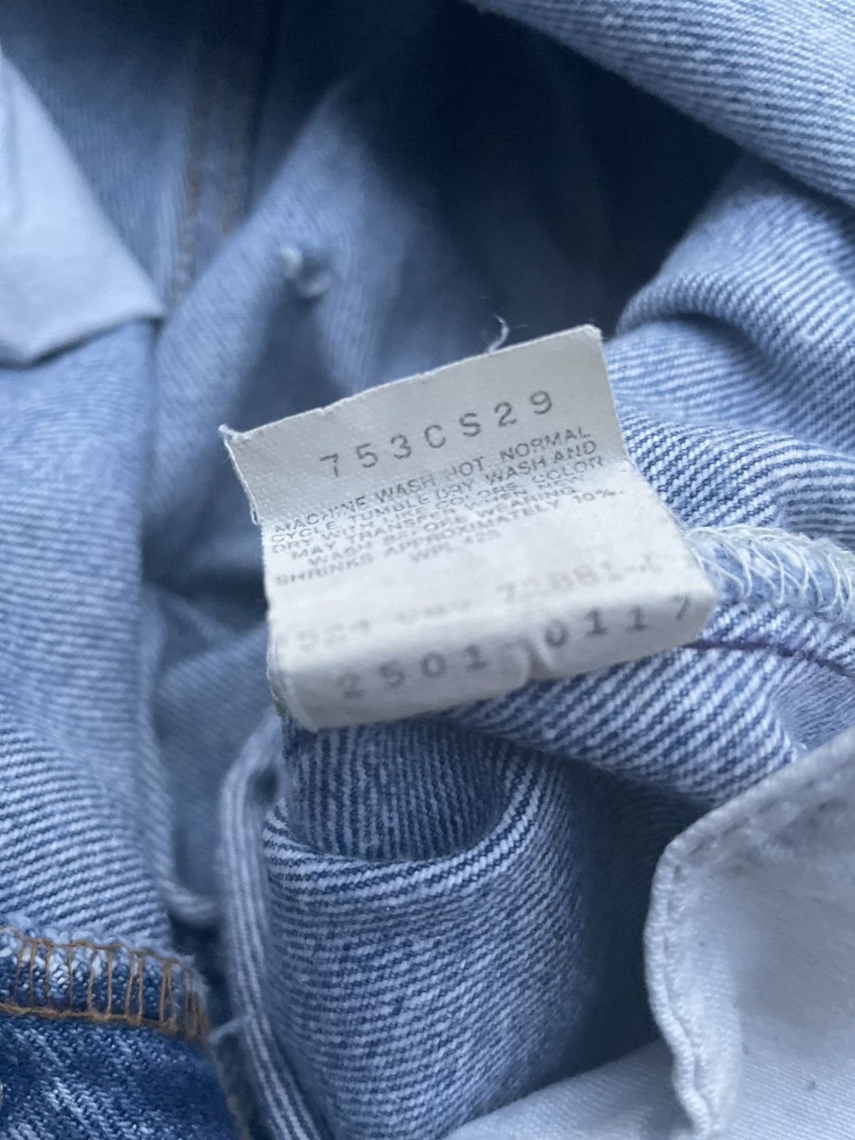 Levi's Vintage Levi’s 501 1989 Usa Aging Faded Wash Size US 34 / EU 50 - 11 Thumbnail