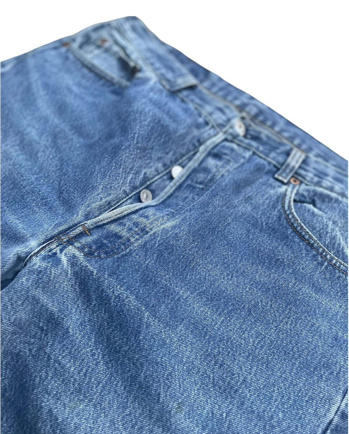 Levi's Vintage Levi’s 501 1989 Usa Aging Faded Wash Size US 34 / EU 50 - 5 Thumbnail