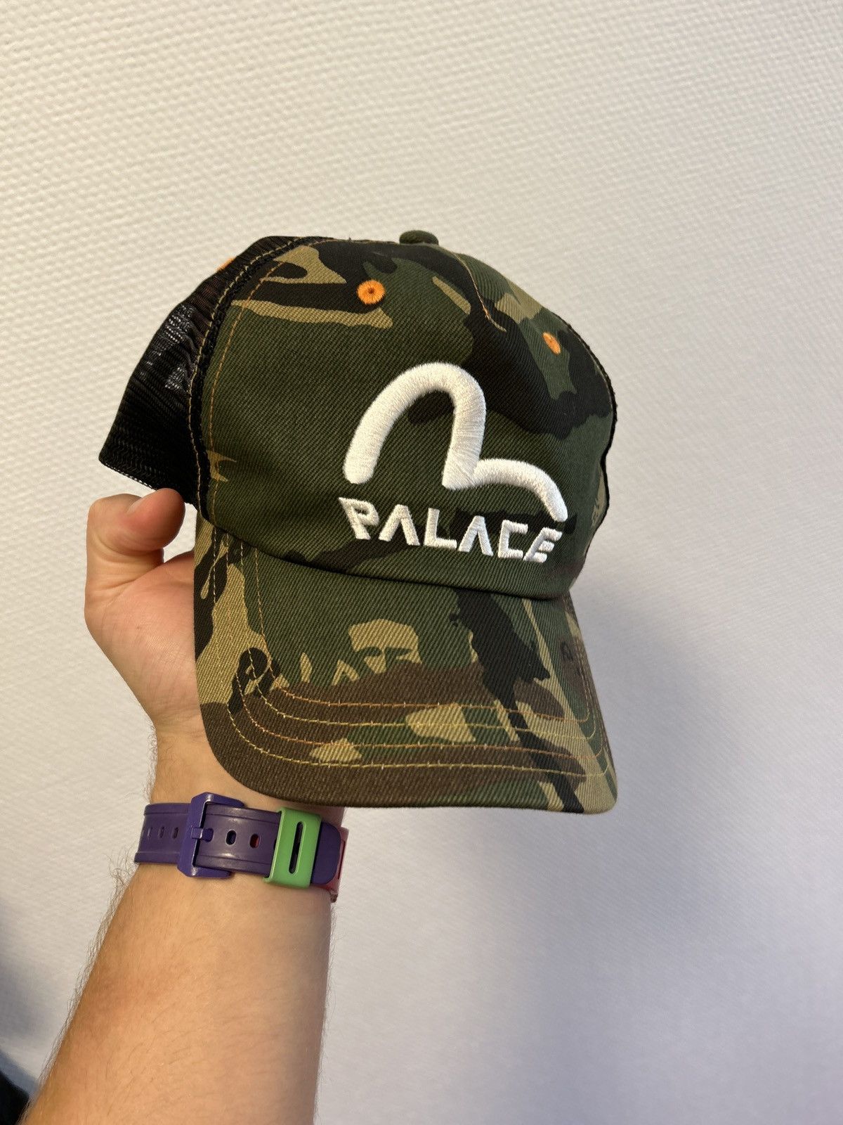 キャップ PALACE EVISU  Camo Cap Evisu × Palace Palace x Evisu cap | Grailed