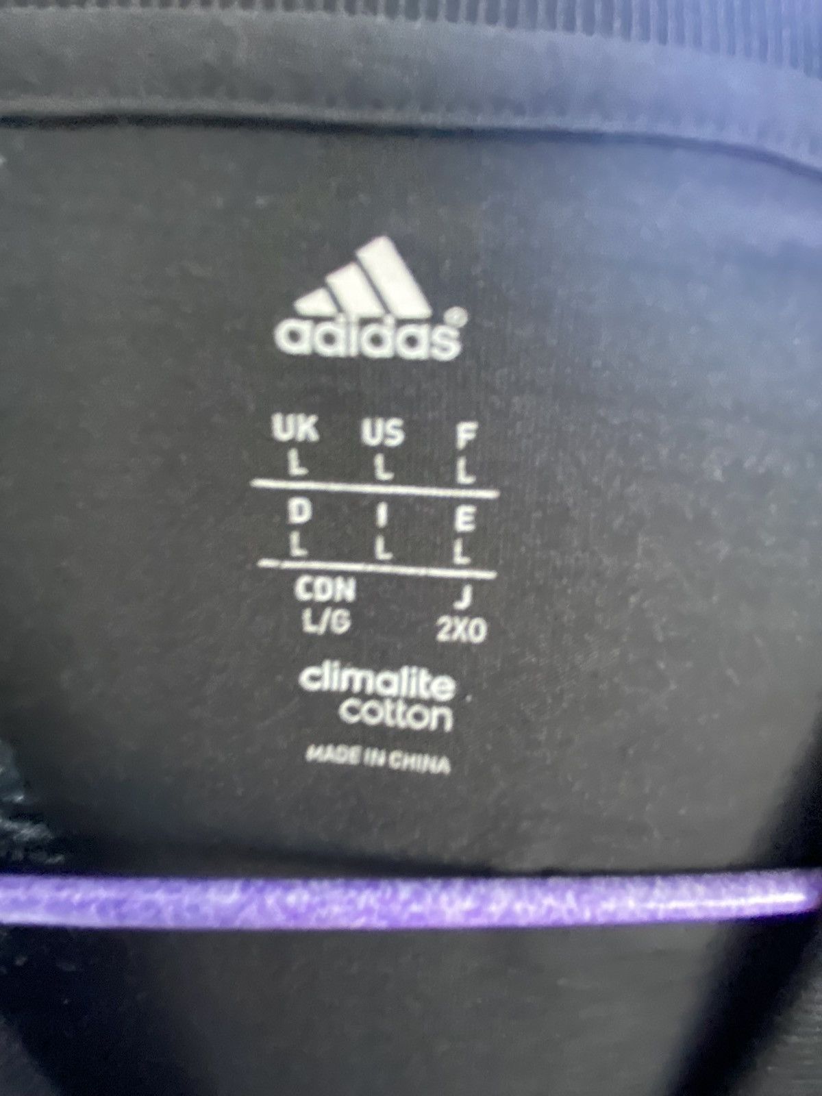 Adidas × NBA Chicago Bulls Adidas Practice T Shirt Size US L / EU 52-54 / 3 - 4 Thumbnail