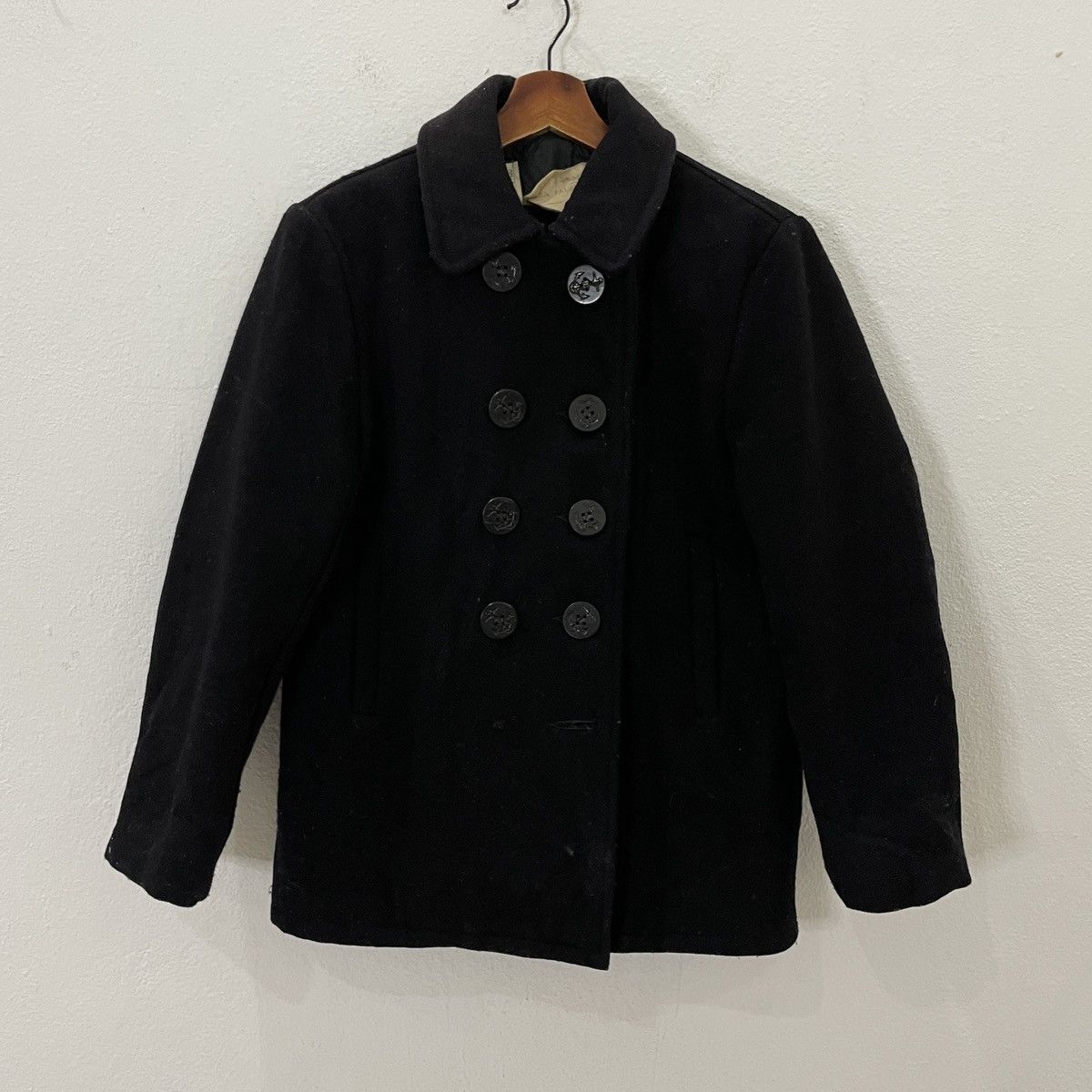Schott Vintage U.S 740N Schott Pea Coat Jacket Size L / US 10 / IT 46 - 1 Thumbnail