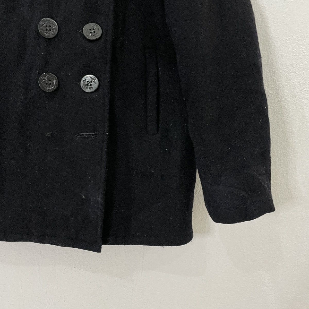 Schott Vintage U.S 740N Schott Pea Coat Jacket Size L / US 10 / IT 46 - 2 Thumbnail