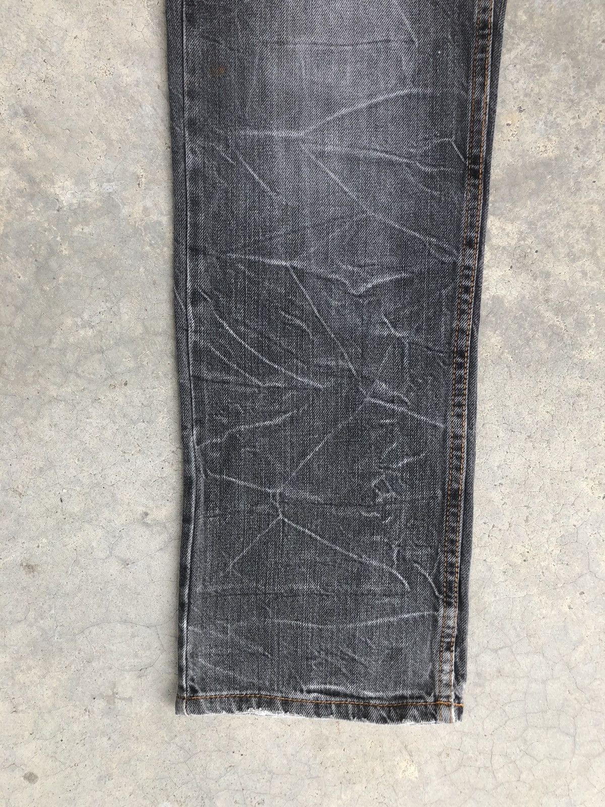 Hysteric Glamour Japanese Nylaus Double Waist Distressed Jeans Size US 31 - 6 Thumbnail