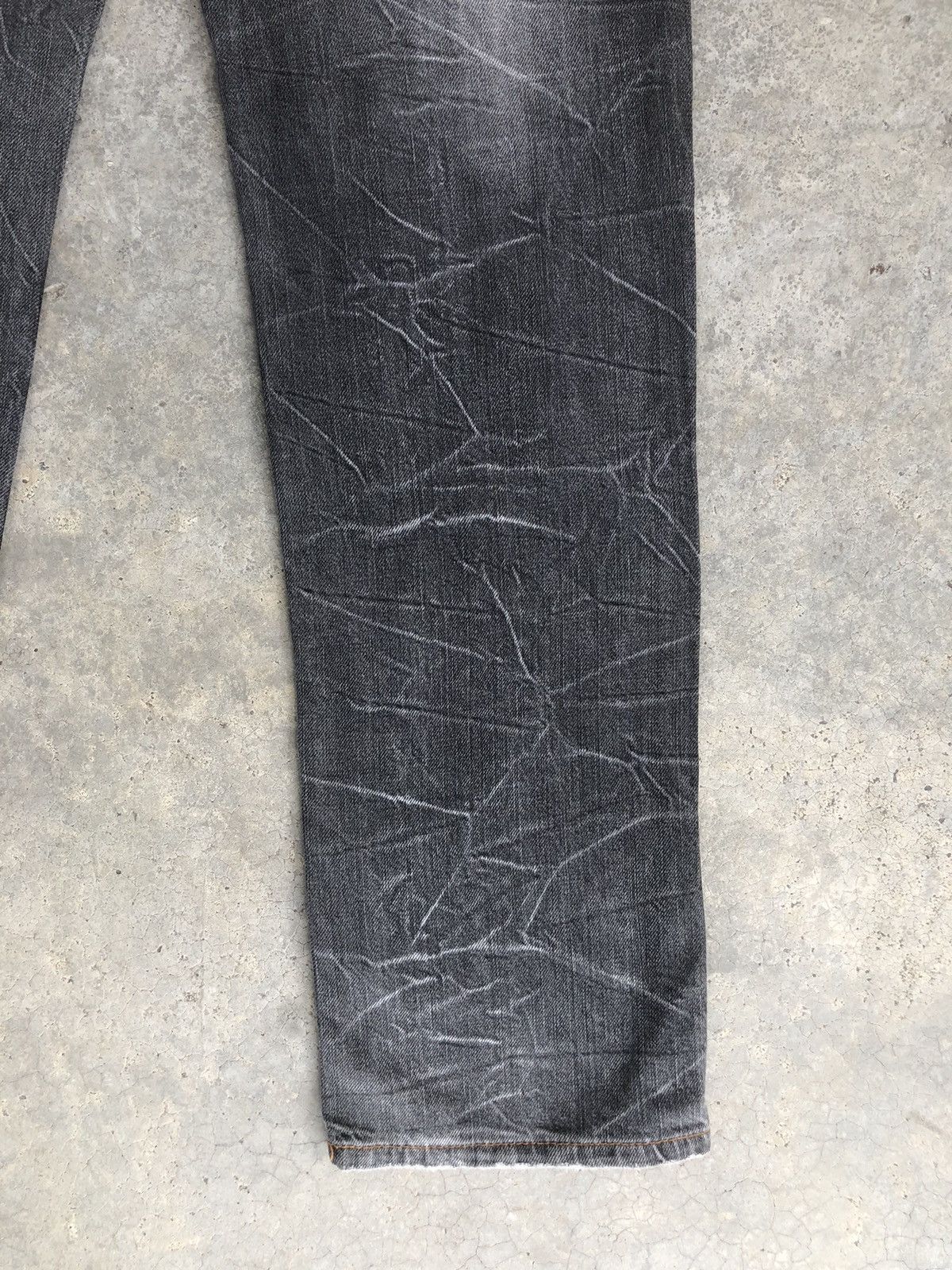 Hysteric Glamour Japanese Nylaus Double Waist Distressed Jeans Size US 31 - 12 Thumbnail