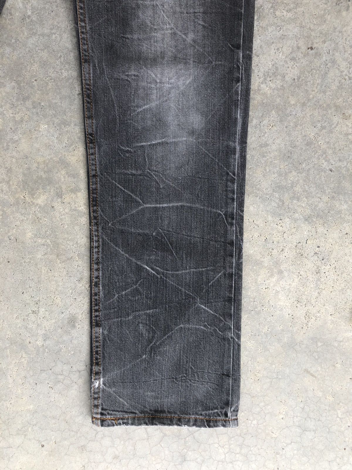 Hysteric Glamour Japanese Nylaus Double Waist Distressed Jeans Size US 31 - 7 Thumbnail