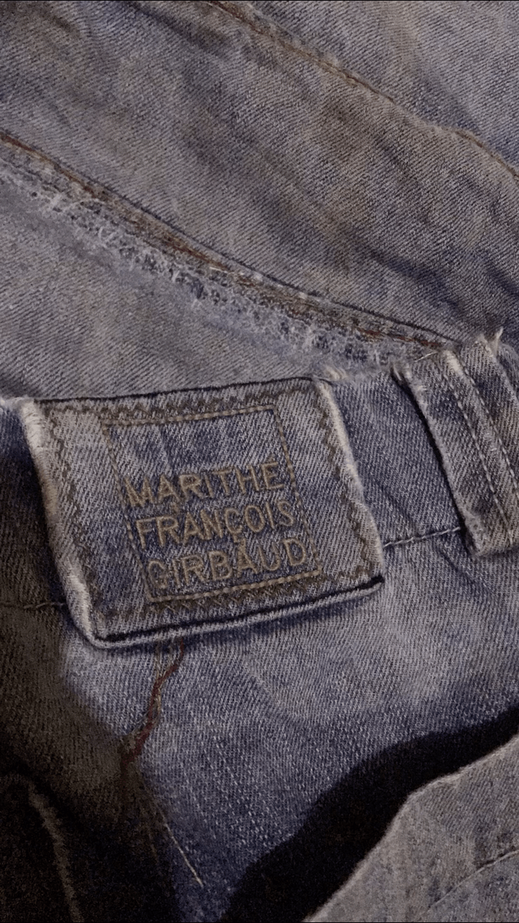 Marithe + Francois Girbaud Marithe Francois Girbaud Bondage Baggy Denim Pants Size US 36 / EU 52 - 4 Thumbnail