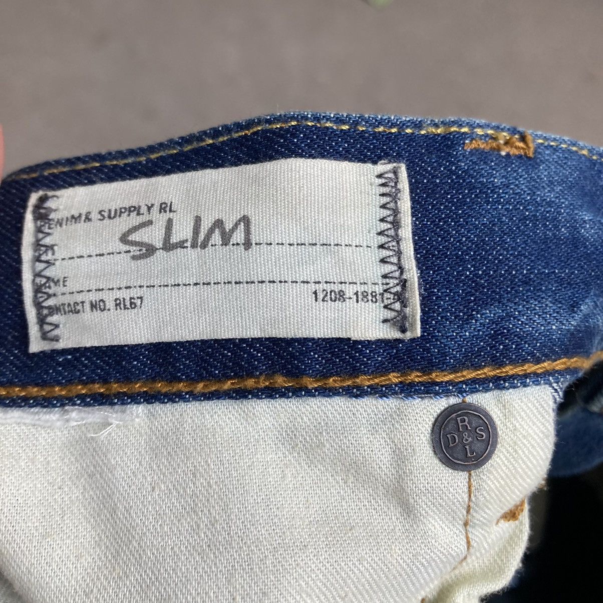 Denim & Supply Ralph Lauren × Ralph Lauren × Vintage Vintage limited Denim And Supply Ralph Y2K punk Size US 37 - 5 Thumbnail