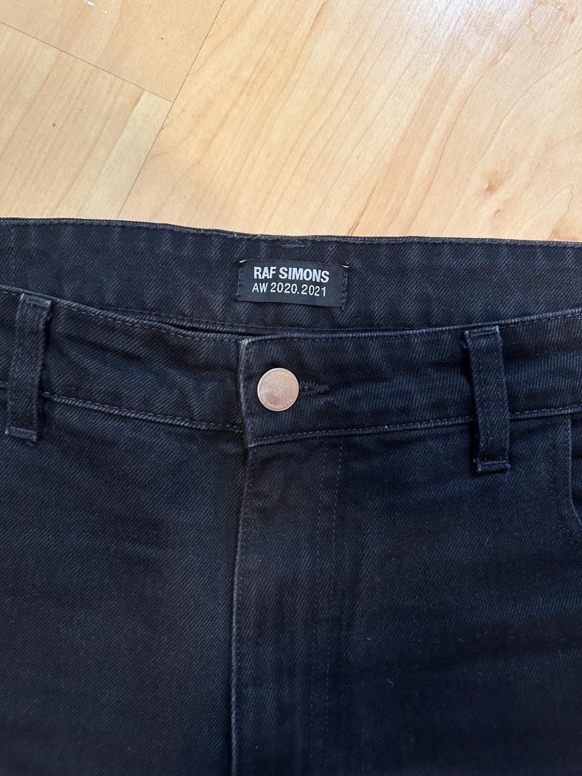 Raf Simons Raf Simons AW20 Denim with Zip & Chain Detail Size US 35 - 6 Thumbnail