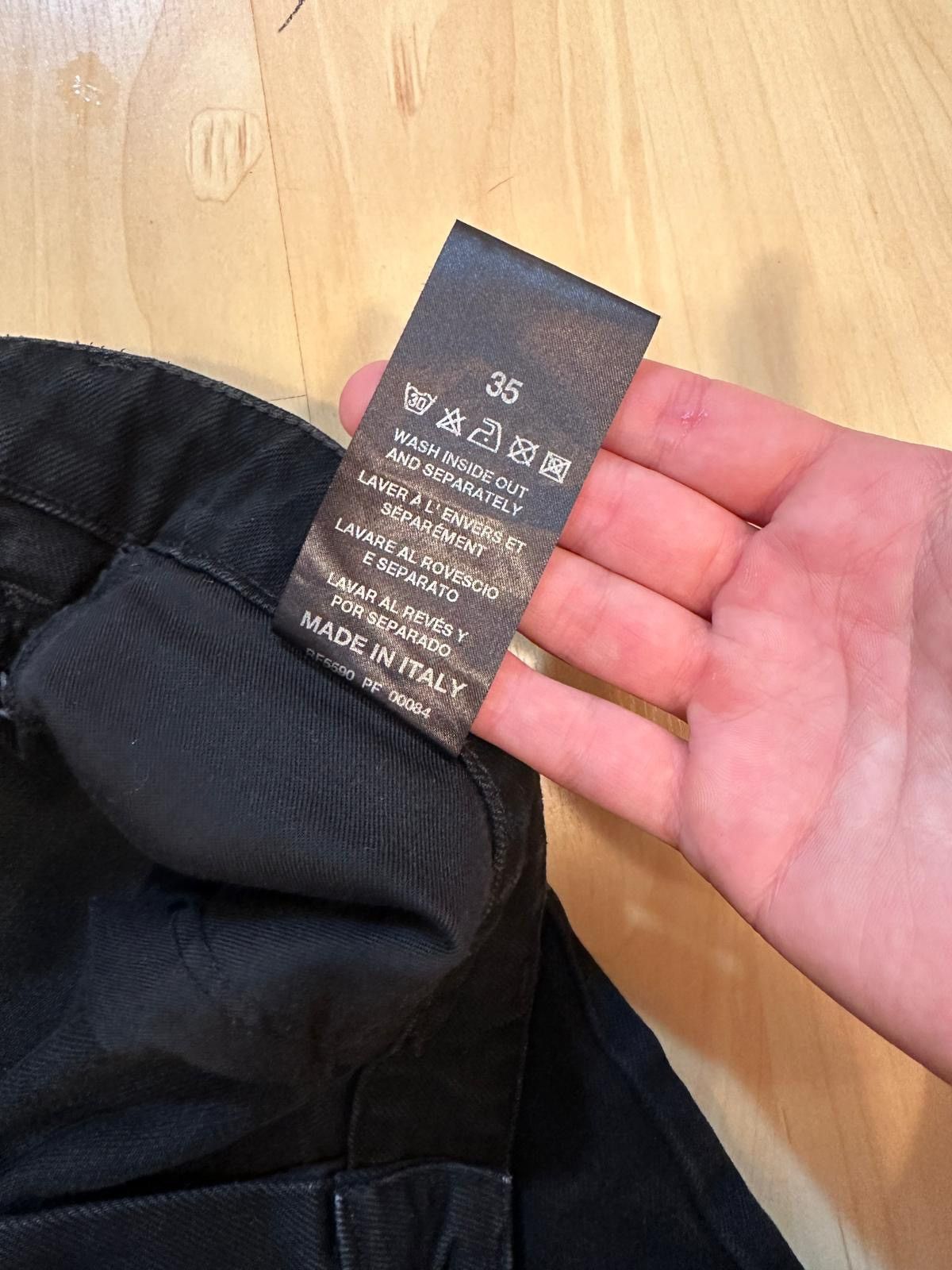 Raf Simons Raf Simons AW20 Denim with Zip & Chain Detail Size US 35 - 7 Thumbnail