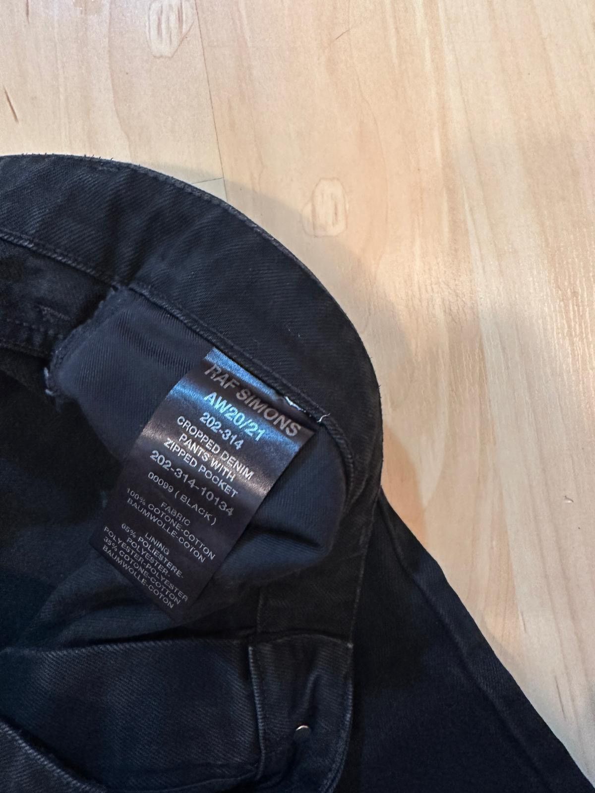 Raf Simons Raf Simons AW20 Denim with Zip & Chain Detail Size US 35 - 5 Thumbnail
