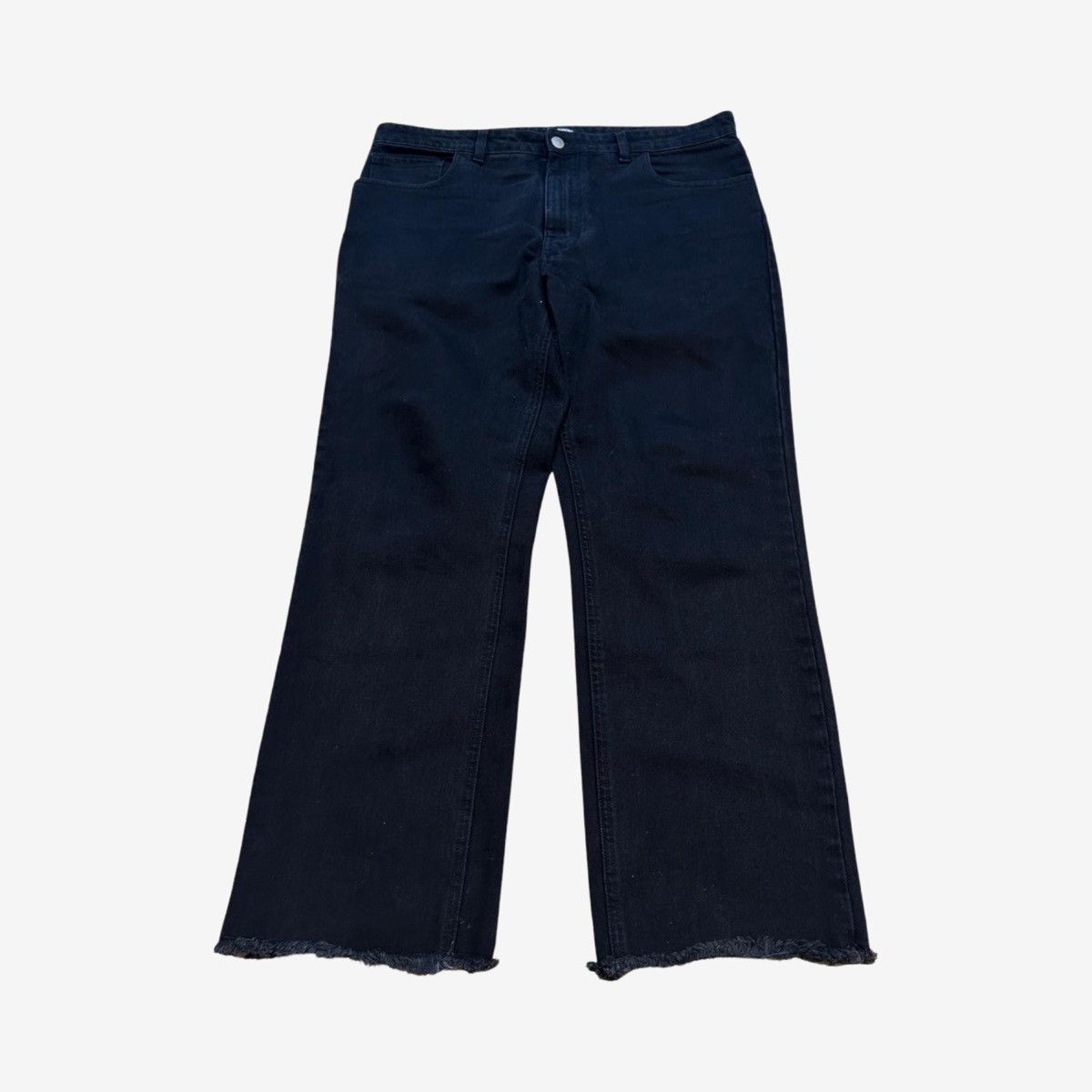Raf Simons Raf Simons AW20 Denim with Zip & Chain Detail Size US 35 - 1 Thumbnail