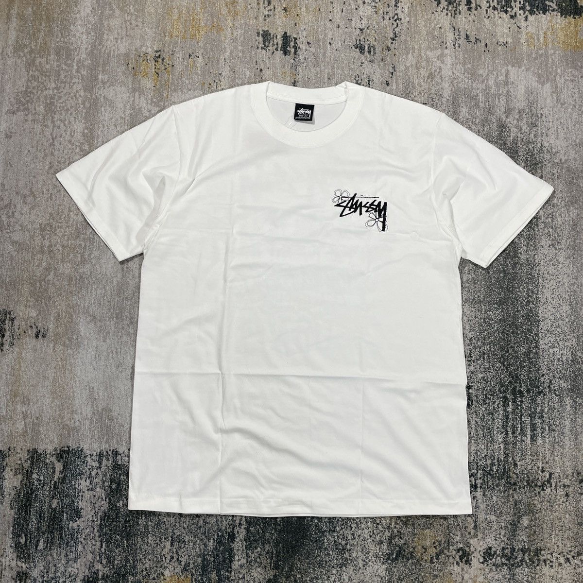 Stussy STUSSY SUMMER LB 23 TEE WHITE // LARGE Size US L / EU 52-54 / 3 - 2 Thumbnail