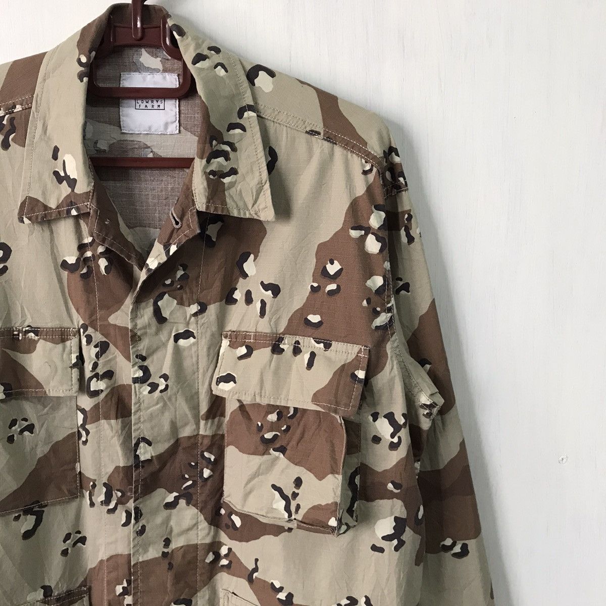 LOWRYS FARM 💥Steals💥Lowrys Farm Camo Style Army Jacket Size US L / EU 52-54 / 3 - 4 Thumbnail