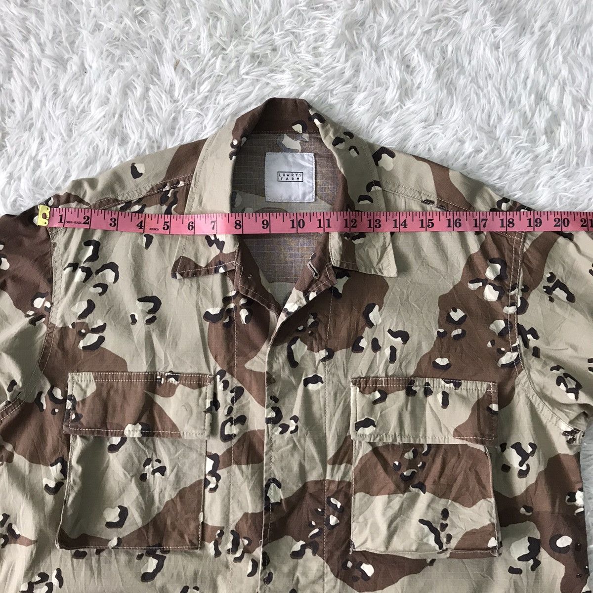 LOWRYS FARM 💥Steals💥Lowrys Farm Camo Style Army Jacket Size US L / EU 52-54 / 3 - 12 Thumbnail